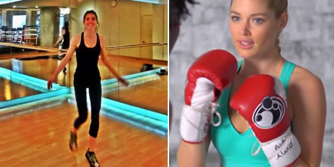 Exercices mannequin: Les mannequins de Victoria's Secret